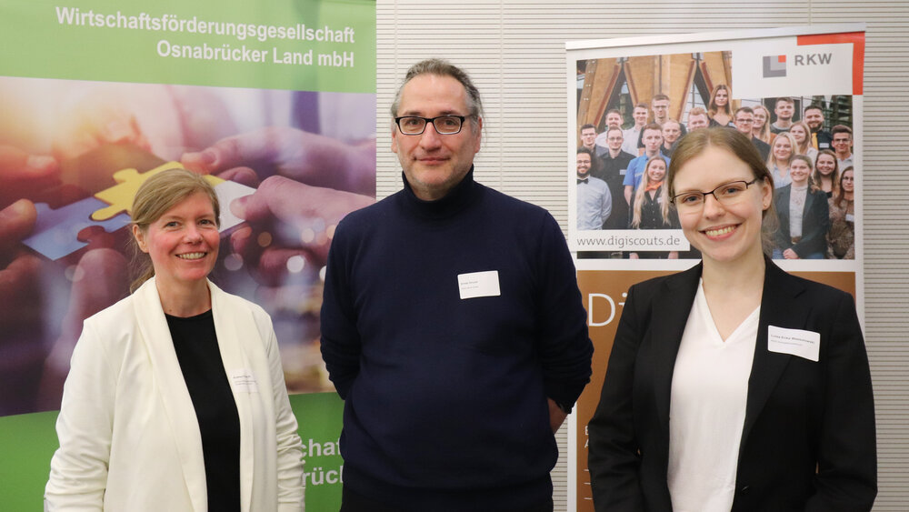 Das Foto zeigt das Projektteam der Digiscouts® im Osnabrücker Land.