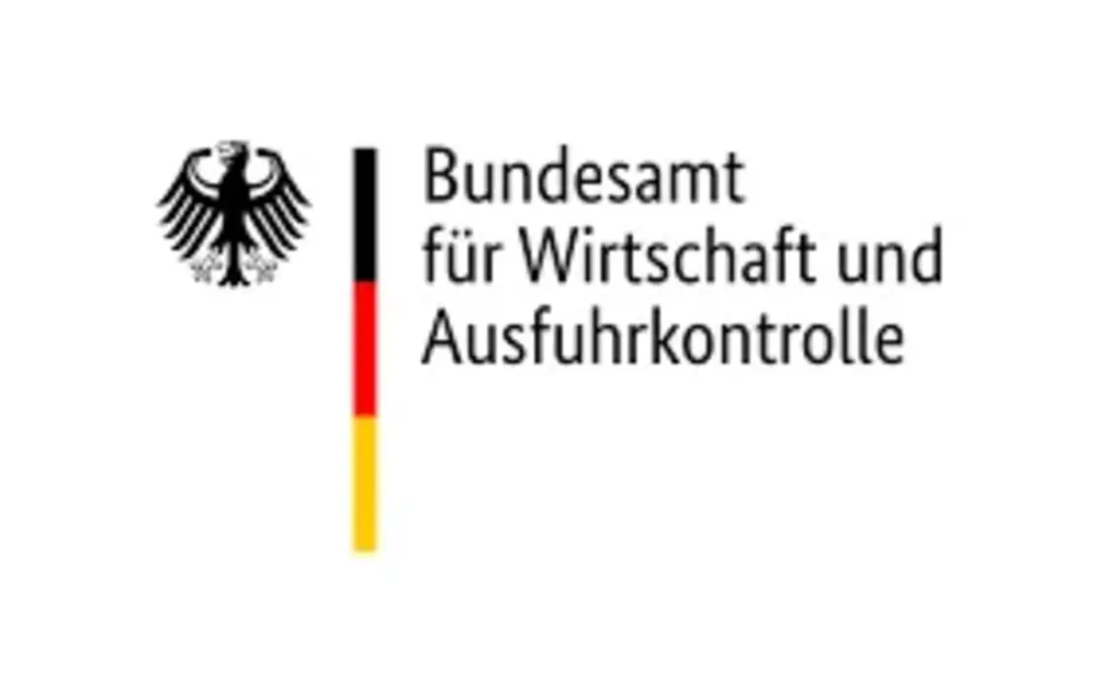 Die Grafik zeigt das Logo des Bundesamts für Wirtschaft und Ausfuhrkontrolle.